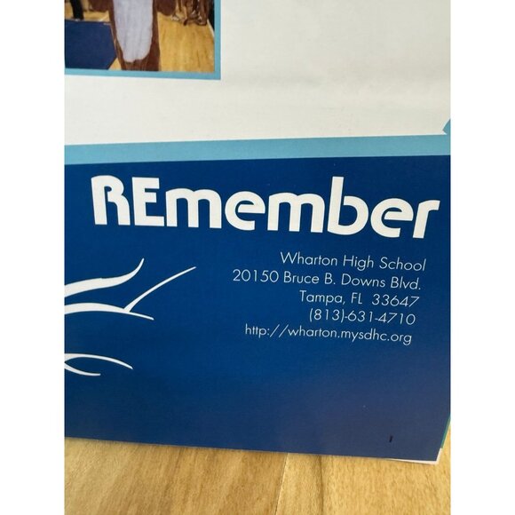 REMEMBER 2011 Wharton High school Tampa Florida yearbook - Picture 4 of 9